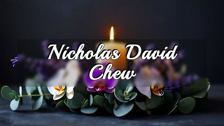 Nicholas David Chew, UCLA, CA